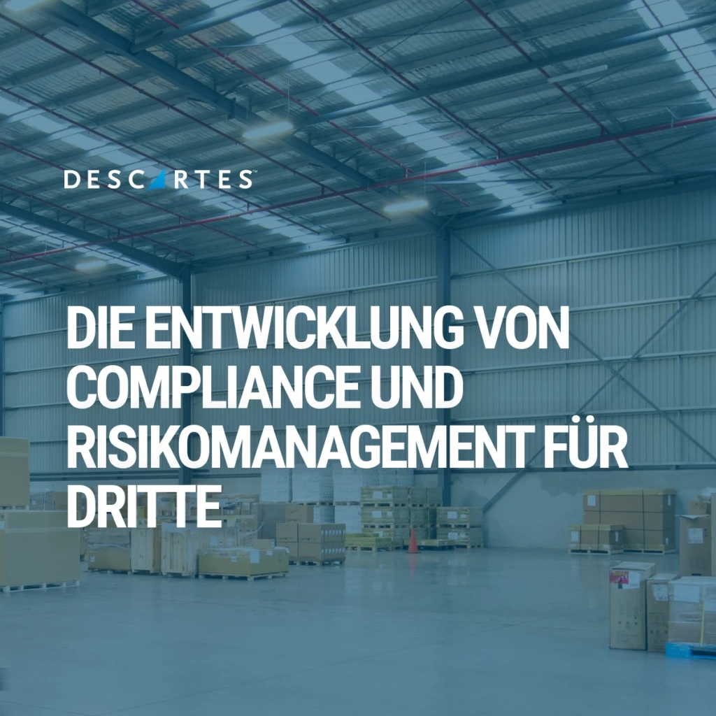 Die Entwicklung von Compliance und Risikomanagement für Dritte