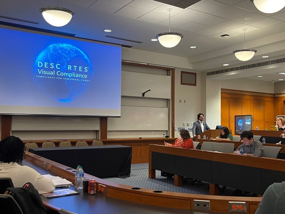 Descartes Systems Group fait une présentation au 2023 ECTI University Export Control Seminar à Columbus, Ohio