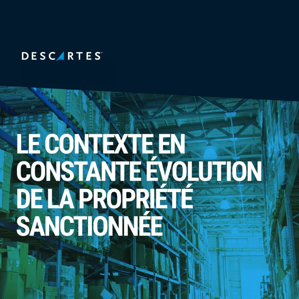 Le contexte en constante évolution de la propriété sanctionnée